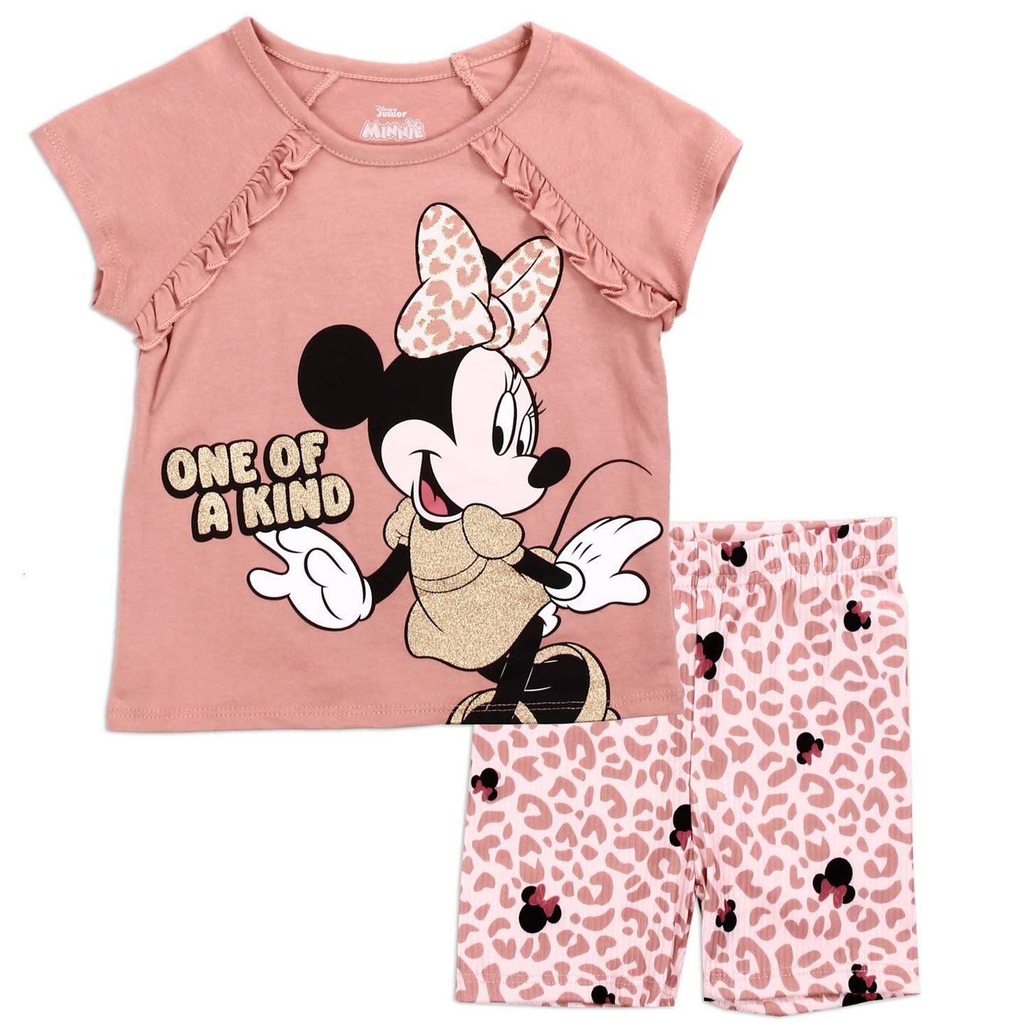 MINNIE MOUSE Girls Toddler 2-Piece Short Set