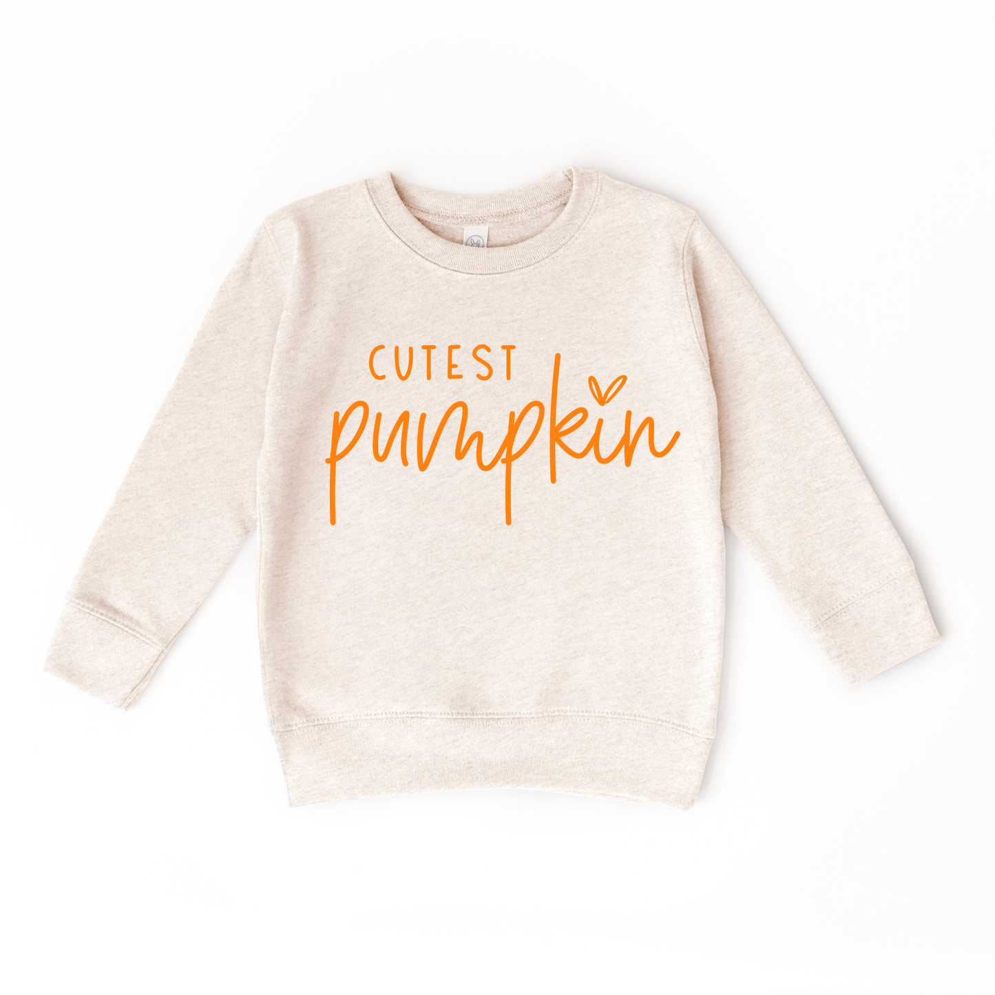 Cutest Pumpkin Pumpkin Patch Kids Fall Sweatshirt Toddler