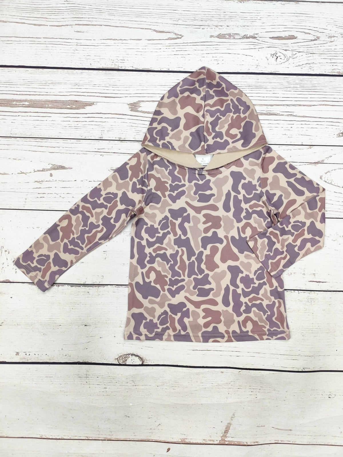 Boys Camouflage Hoodie - Adalynn Leanne