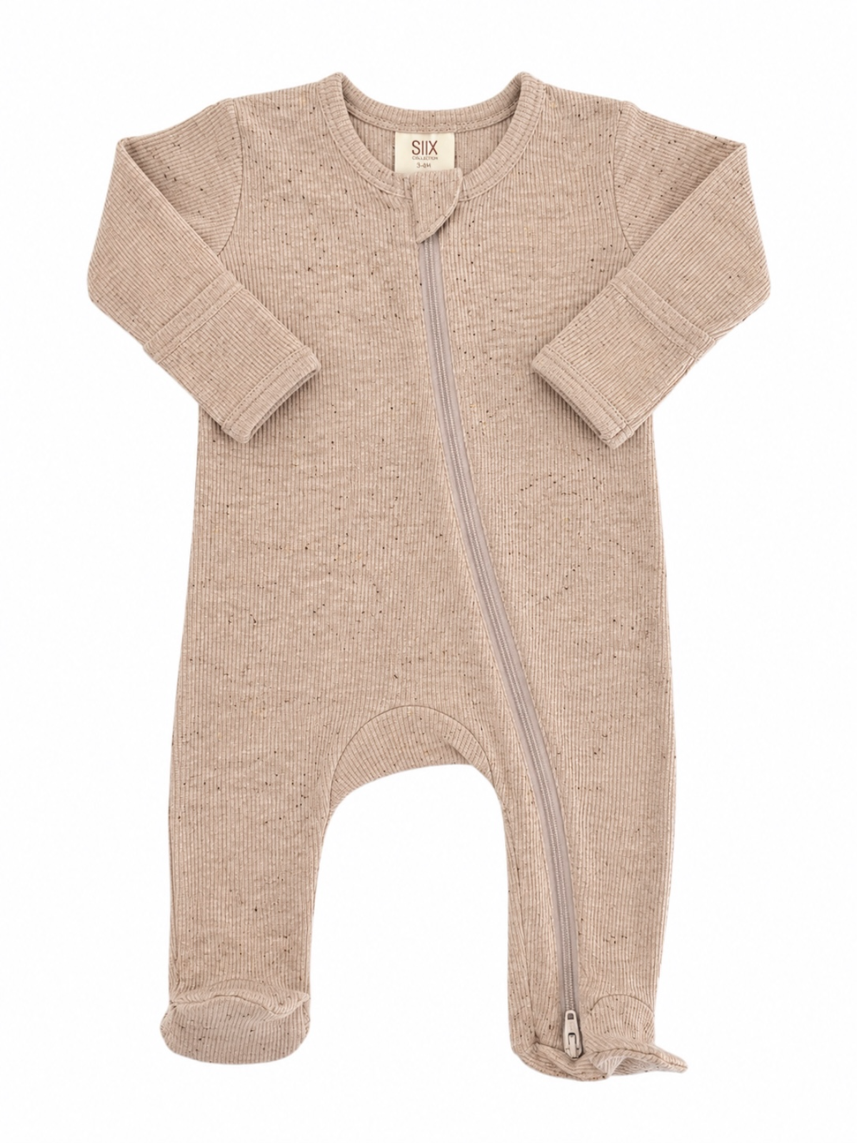 Tan Speckle / 2-Way Zip Footie