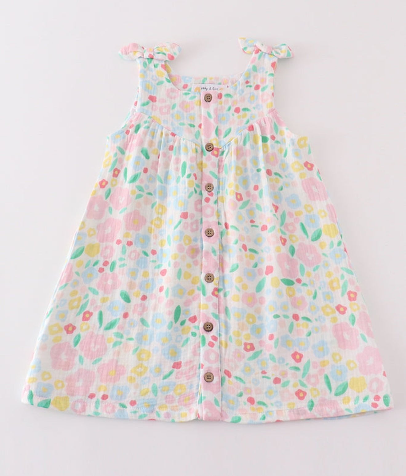 Floral Muslin Dress - Adalynn Leanne