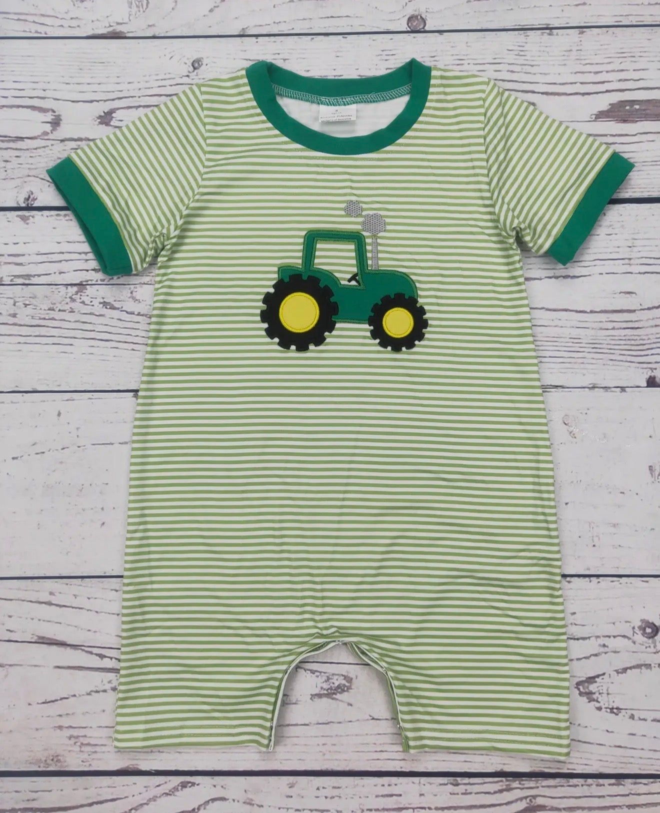 Tractor romper - Adalynn Leanne