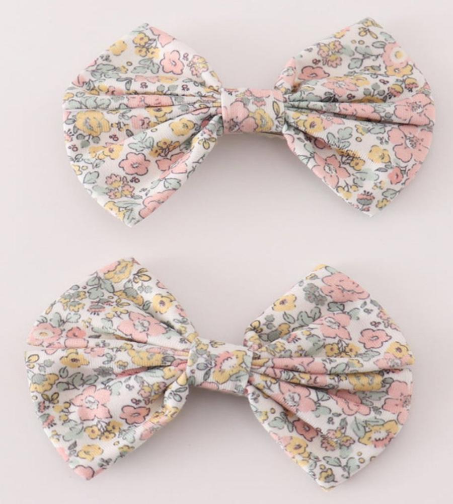 Floral pigtail set