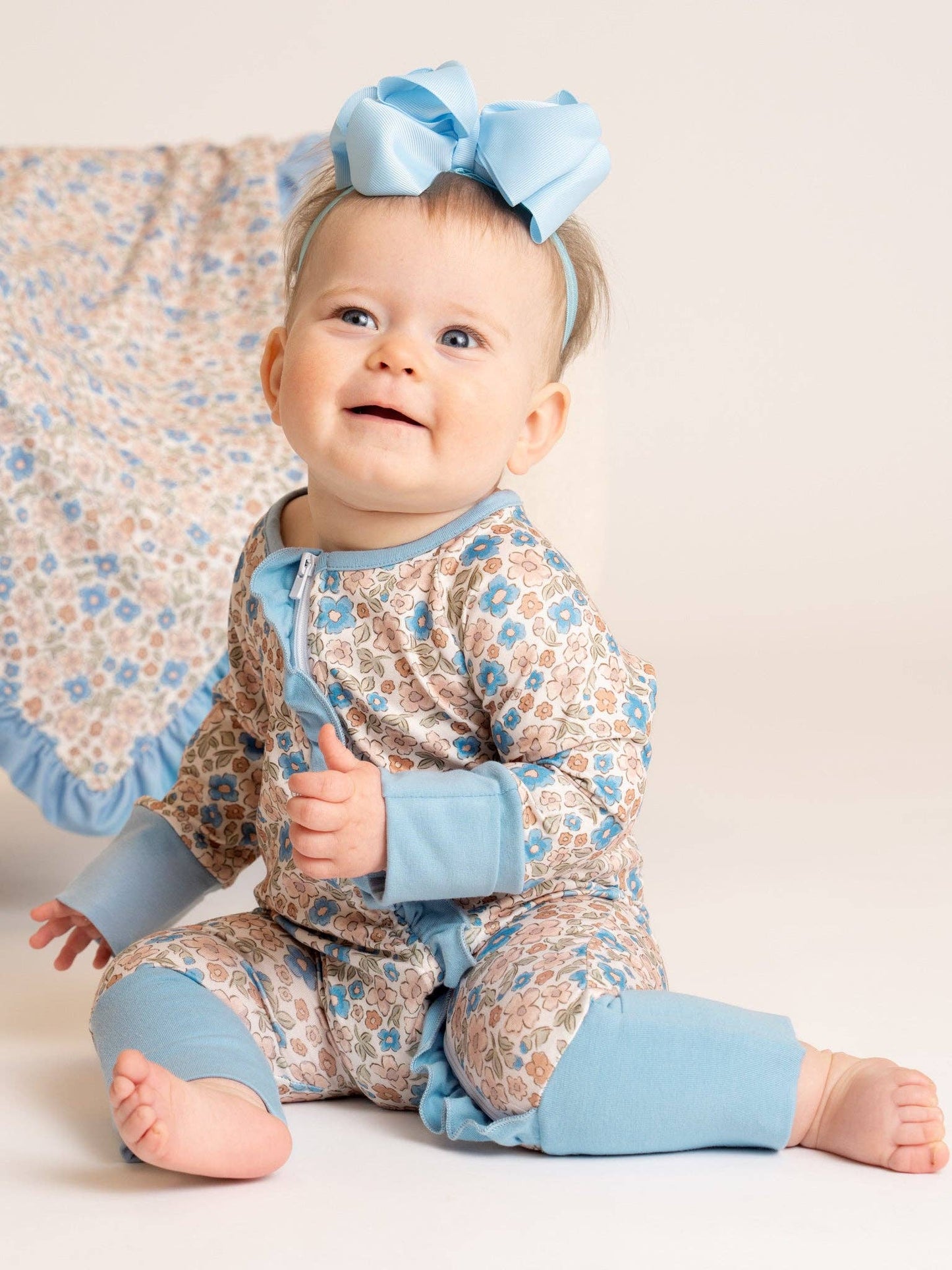 Blossom Floral Ruffle Romper