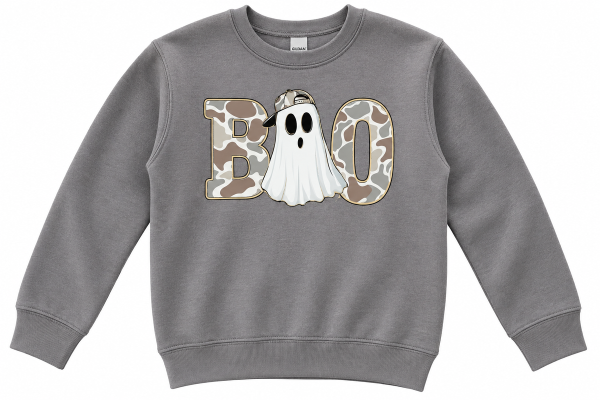 Boo Camo Ghost Sweatshirt