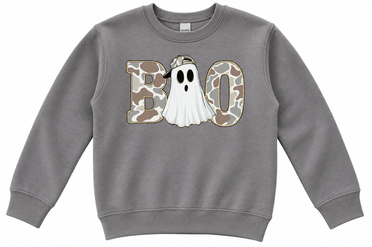 Boo Camo Ghost Sweatshirt