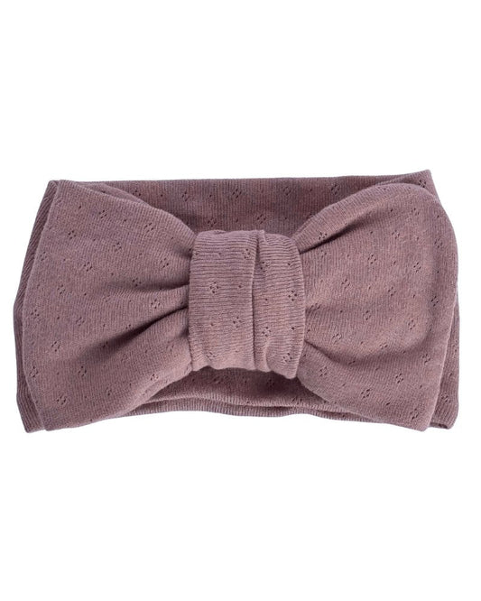 Bow Headwrap- Saddle