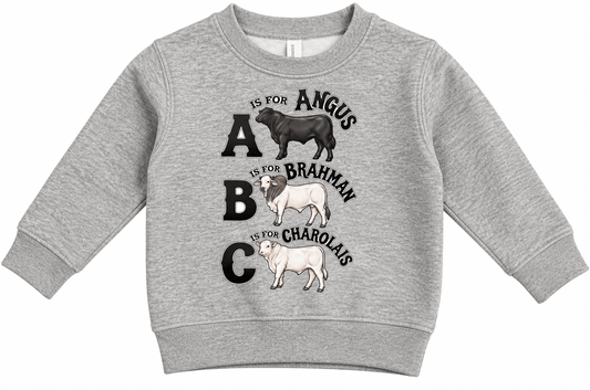 ABC - Angus & More Sweatshirt - Adalynn Leanne