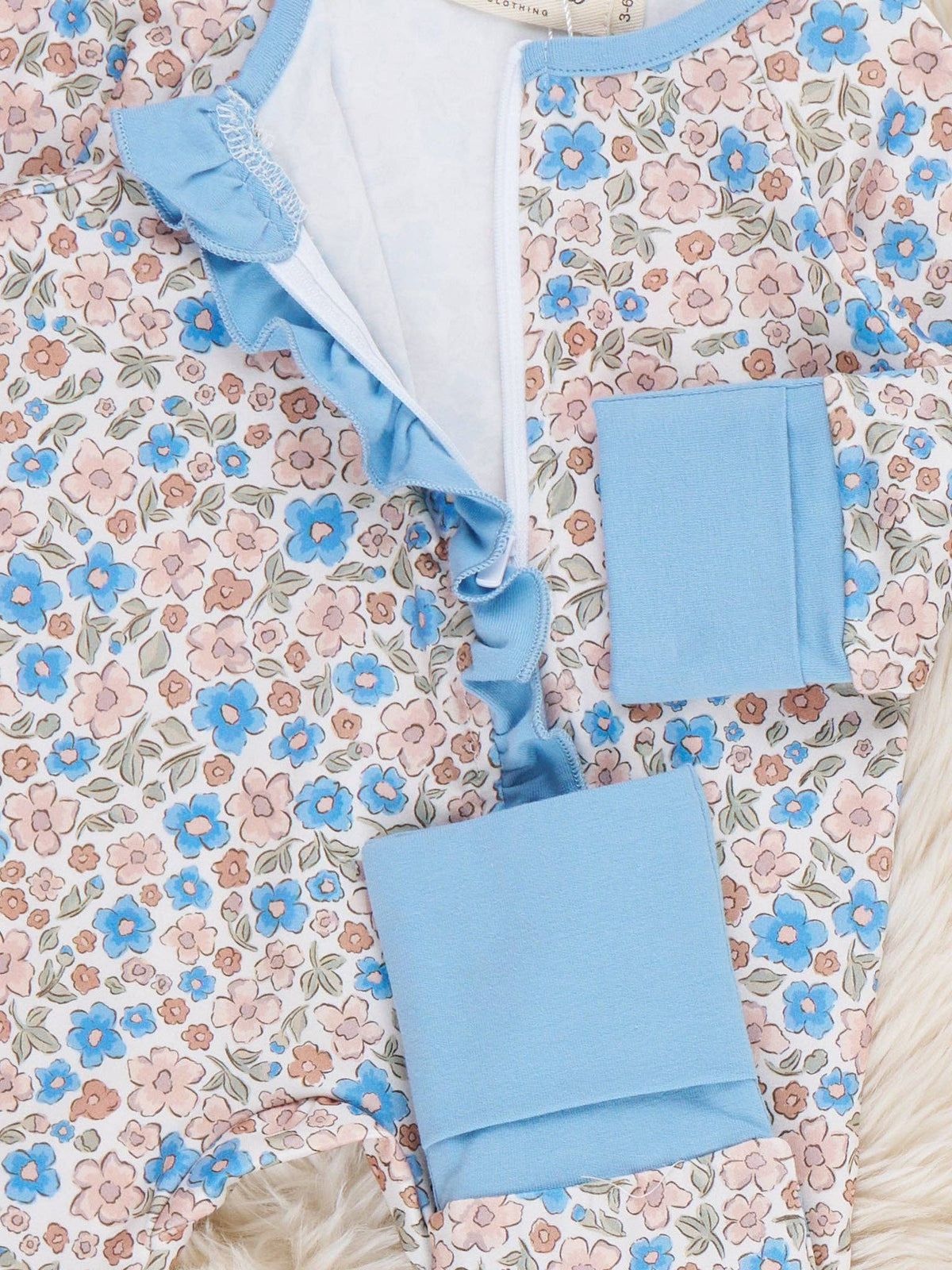 Blossom Floral Ruffle Romper - Adalynn Leanne