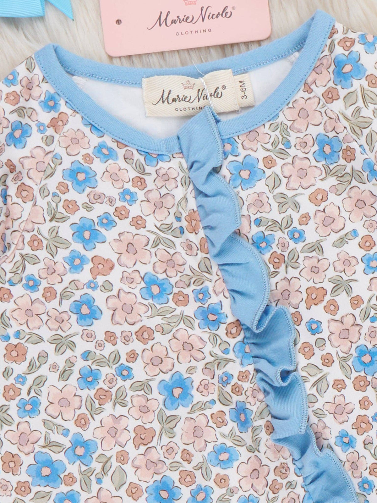 Blossom Floral Ruffle Romper - Adalynn Leanne