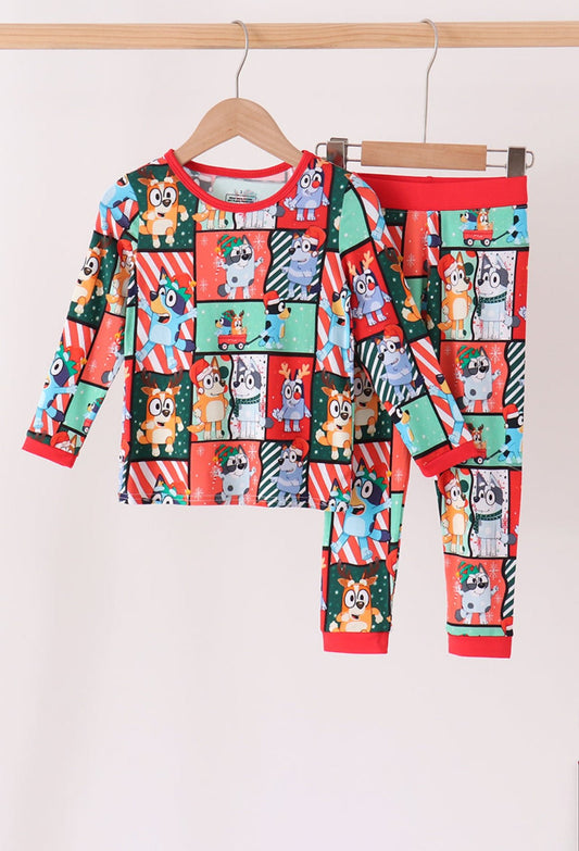 Bluey 2 piece Christmas Pajamas - Adalynn Leanne