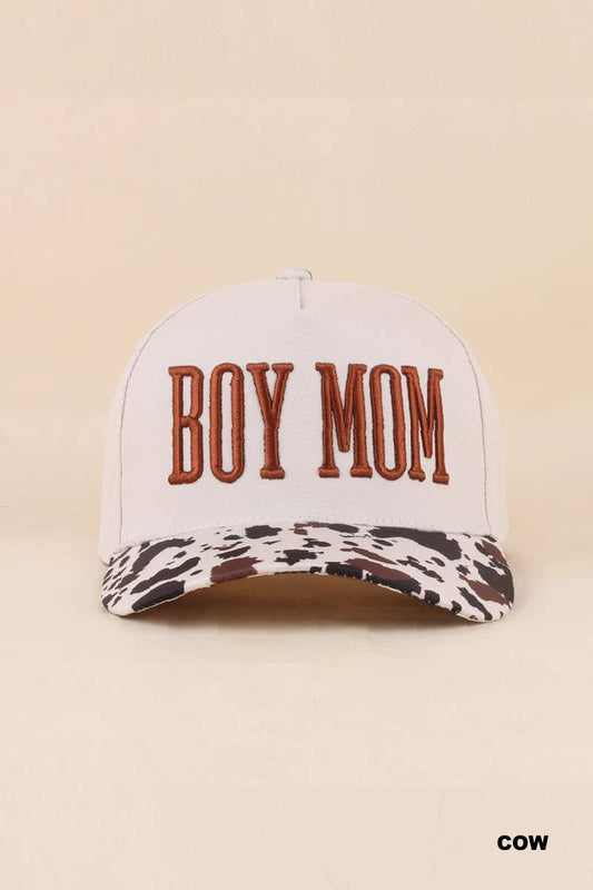 Boy Mom Two Tone Snapback Hat - Adalynn Leanne