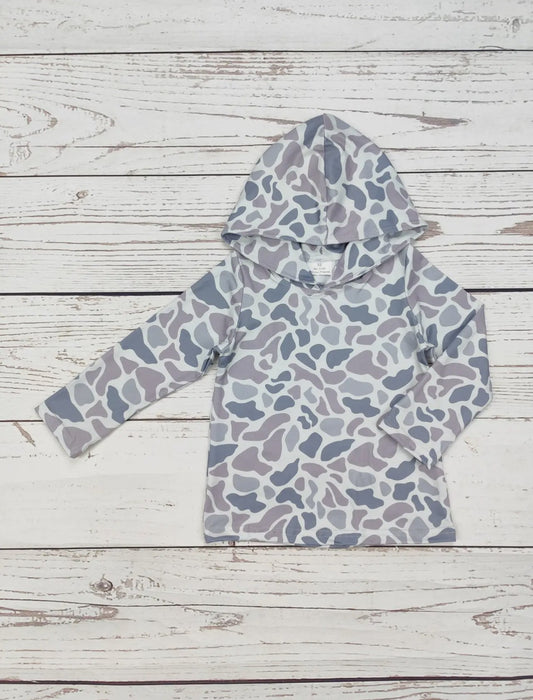 Boys Camo Hoodie: Stylish & Comfortable Active Wear for Outdoor Activities - Adalynn LeanneChildrens Clothing