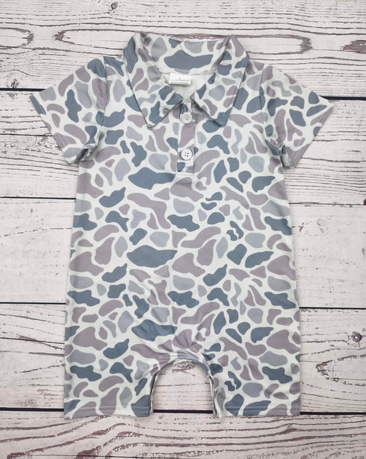 Camo romper - Adalynn Leanne