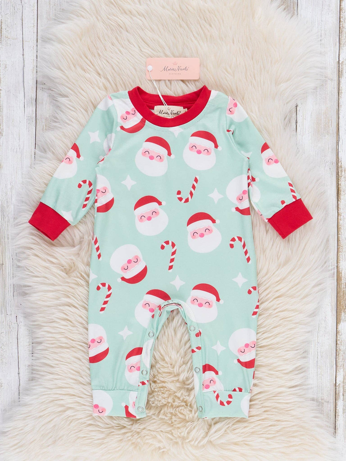 Cane & Claus Holiday Sleeper Pajamas - Adalynn Leanne