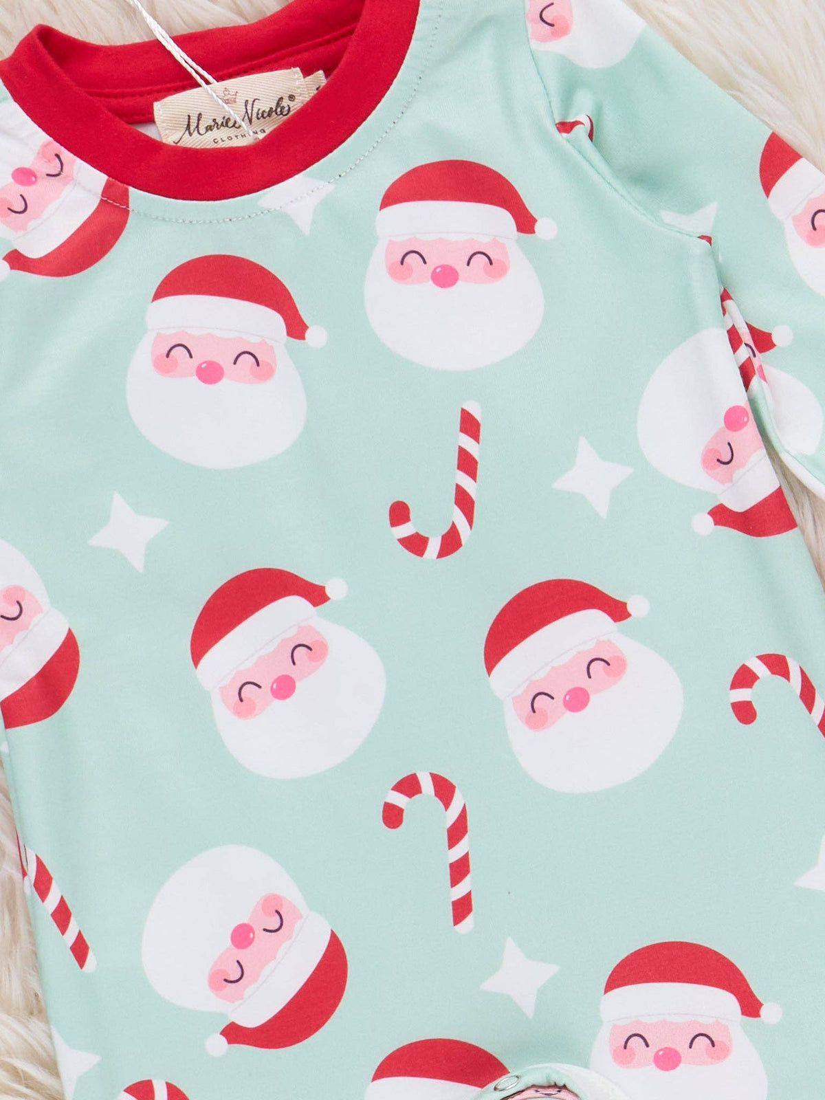 Cane & Claus Holiday Sleeper Pajamas - Adalynn Leanne