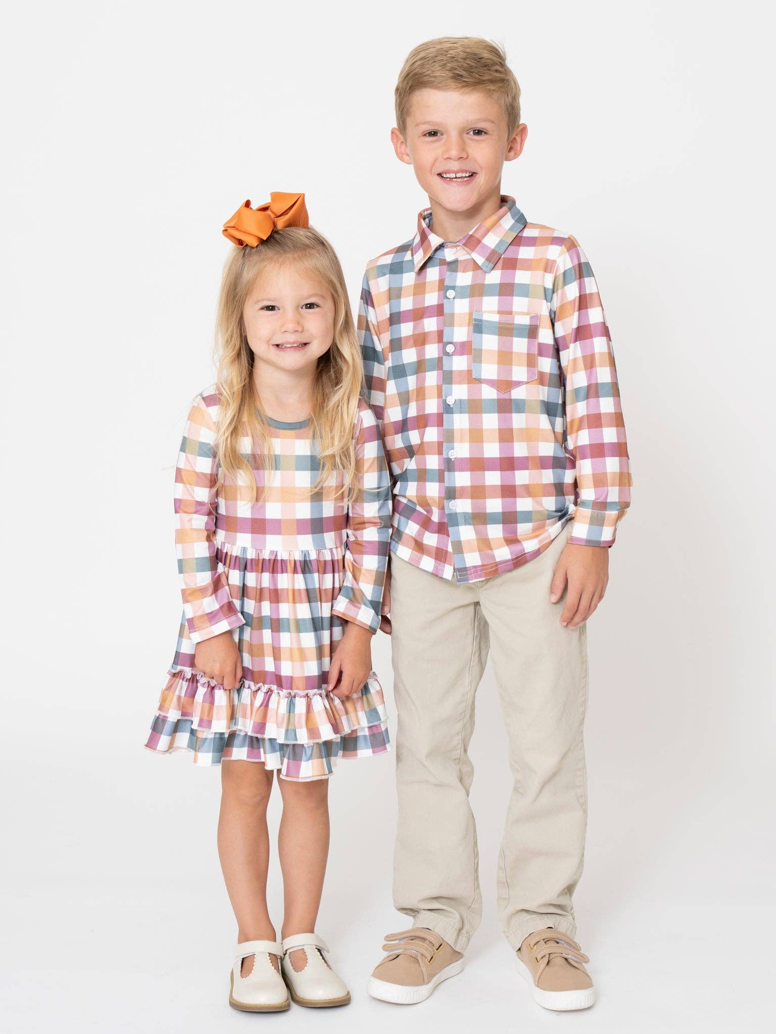 Cranberry Vintage Plaid Button Up Shirt - Adalynn Leanne