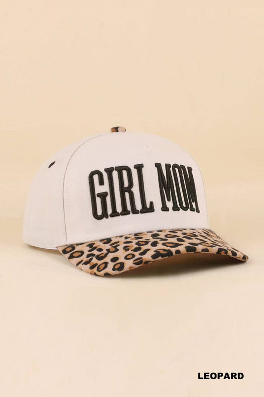 Girl Mom Two Tone Snapback Hat - Adalynn Leanne