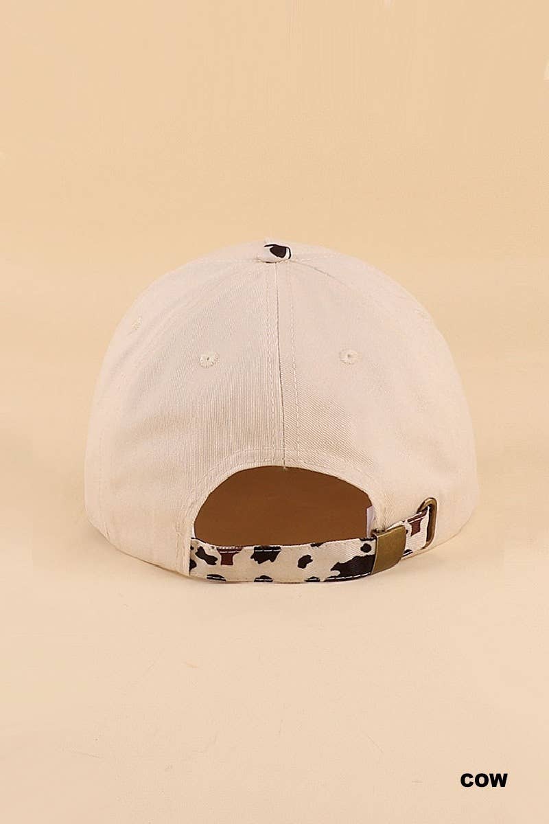 `Howdy Darlin Two Tone Canvas Cotton Cap - Adalynn Leanne
