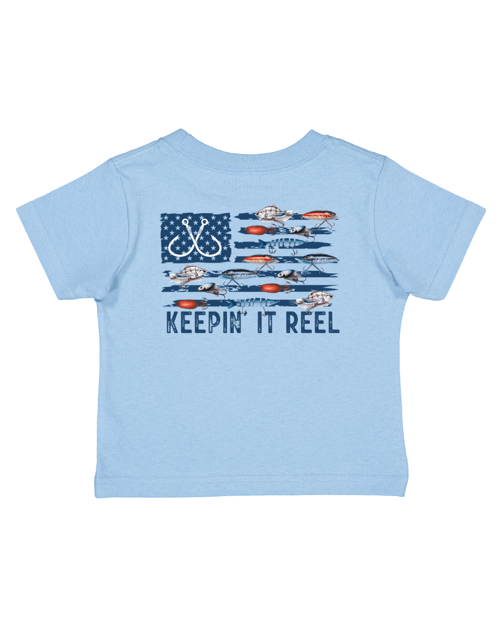 Boys' Blue Fishing Lure Tee - Infant, Toddler & Youth Sizes Available - Adalynn LeanneChildrens Clothing