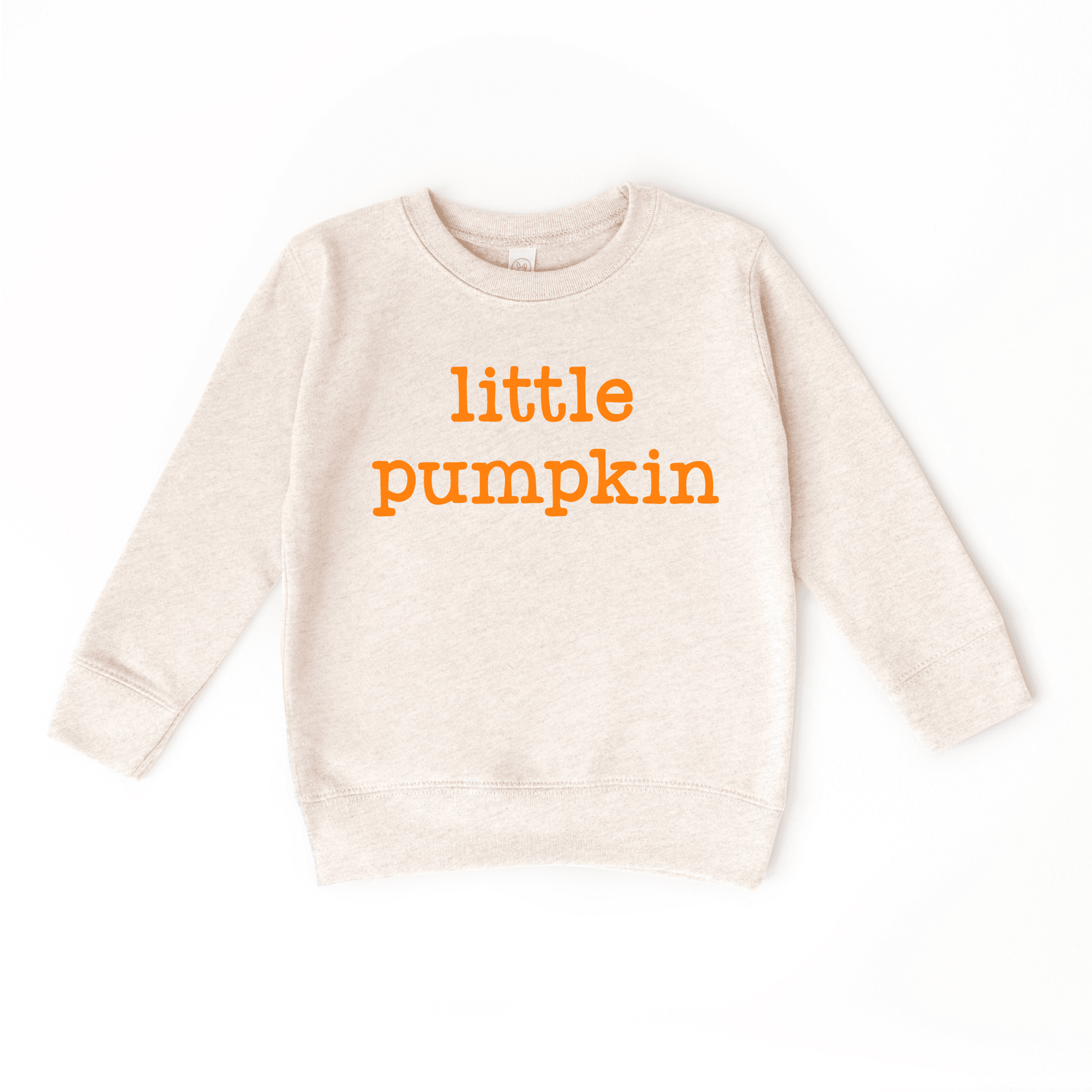 Little Pumpkin Fall Pumpkin Patch Kids Sweatshirt Toddler - Adalynn Leanne
