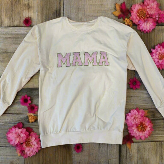 Mom & Me Cream Mama Shirt