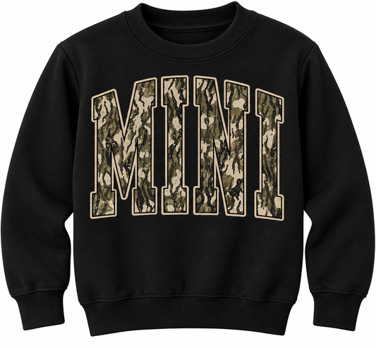 MINI Camo crewneck sweatshirt - Adalynn Leanne
