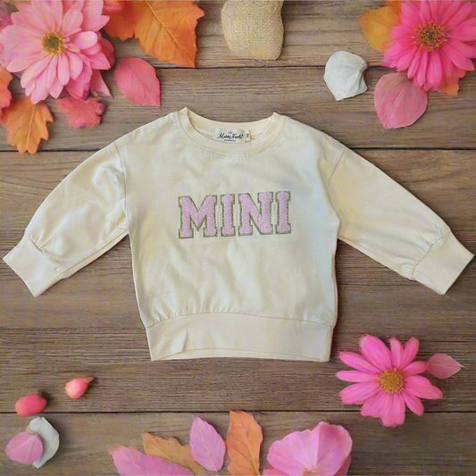 Mom & Me Cream Mini Shirt