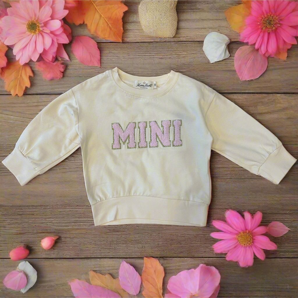 Mom & Me Cream Mini Shirt - Adalynn Leanne