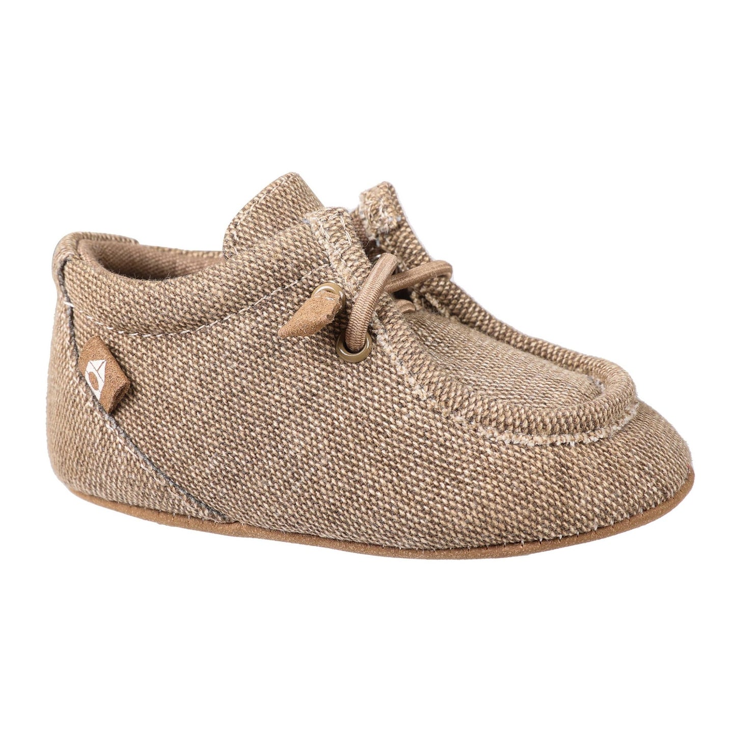 Parker Crib Boys (Soft Sole) - Khaki - Adalynn Leanne