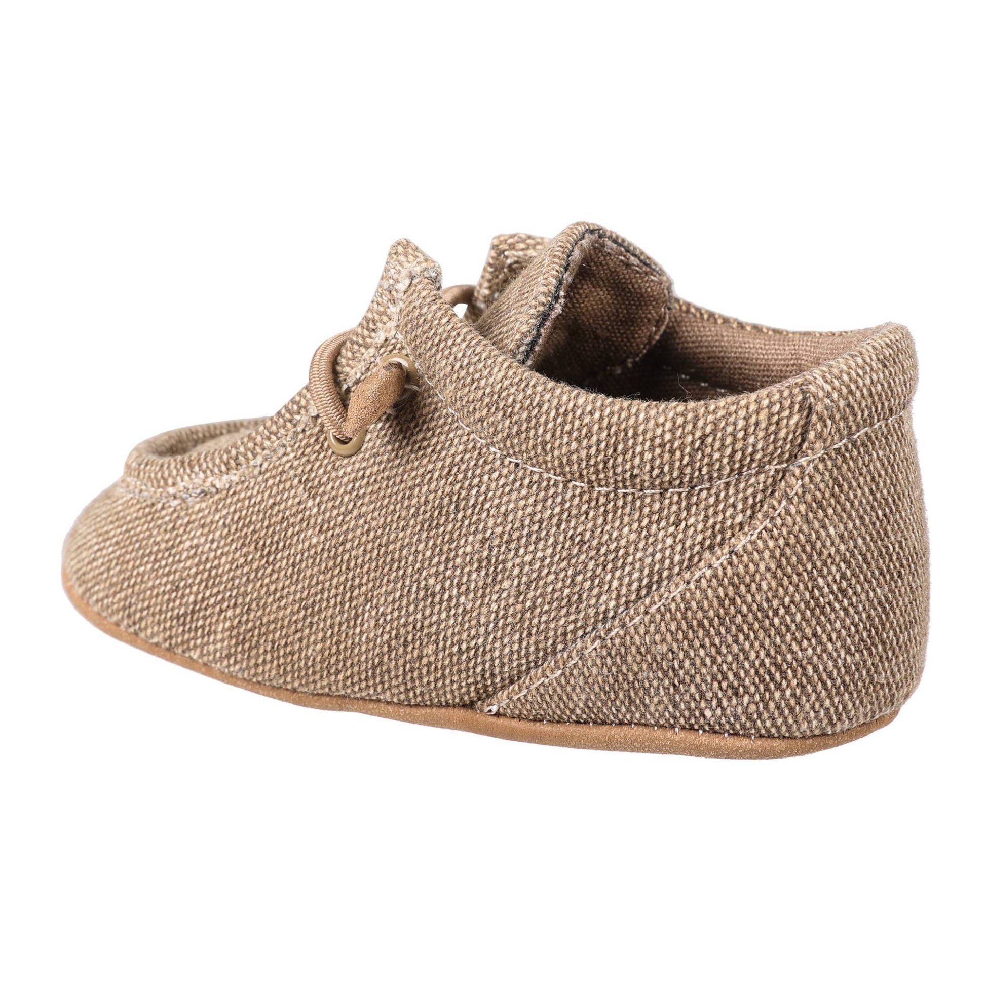 Parker Crib Boys (Soft Sole) - Khaki - Adalynn Leanne