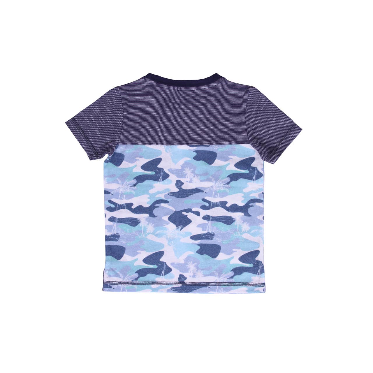 Randy Camo Pocket Tee Lake Blue - Toddler & Small Boys - Adalynn Leanne