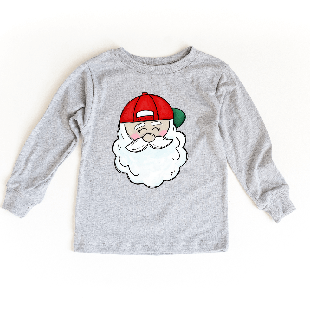 Santa Claus Long Sleeve Christmas Shirt - Adalynn Leanne