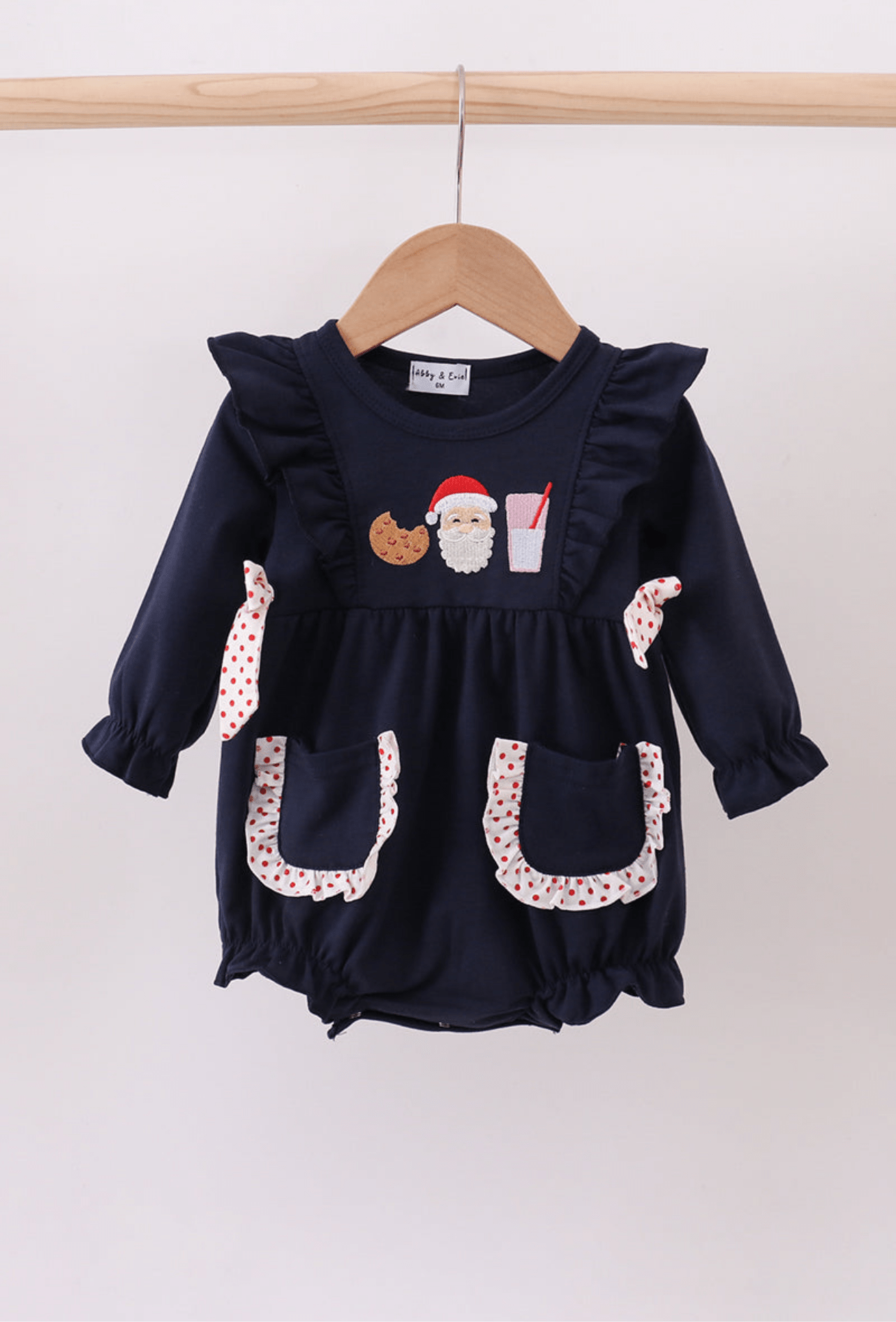Santa cookie and milk bubble - Adalynn Leanne