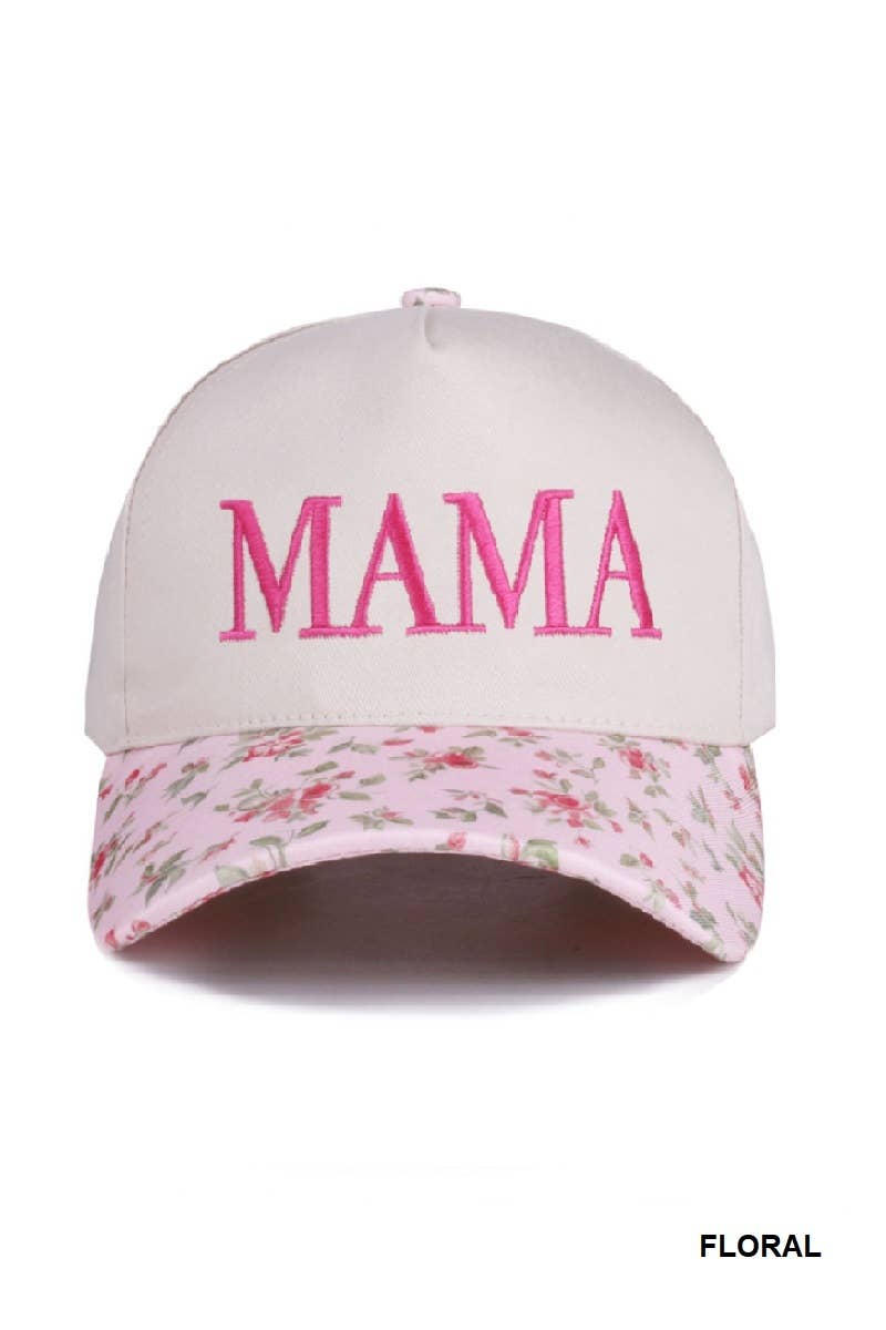 `Two Tone Canvas Baseball Cap - Adalynn Leanne