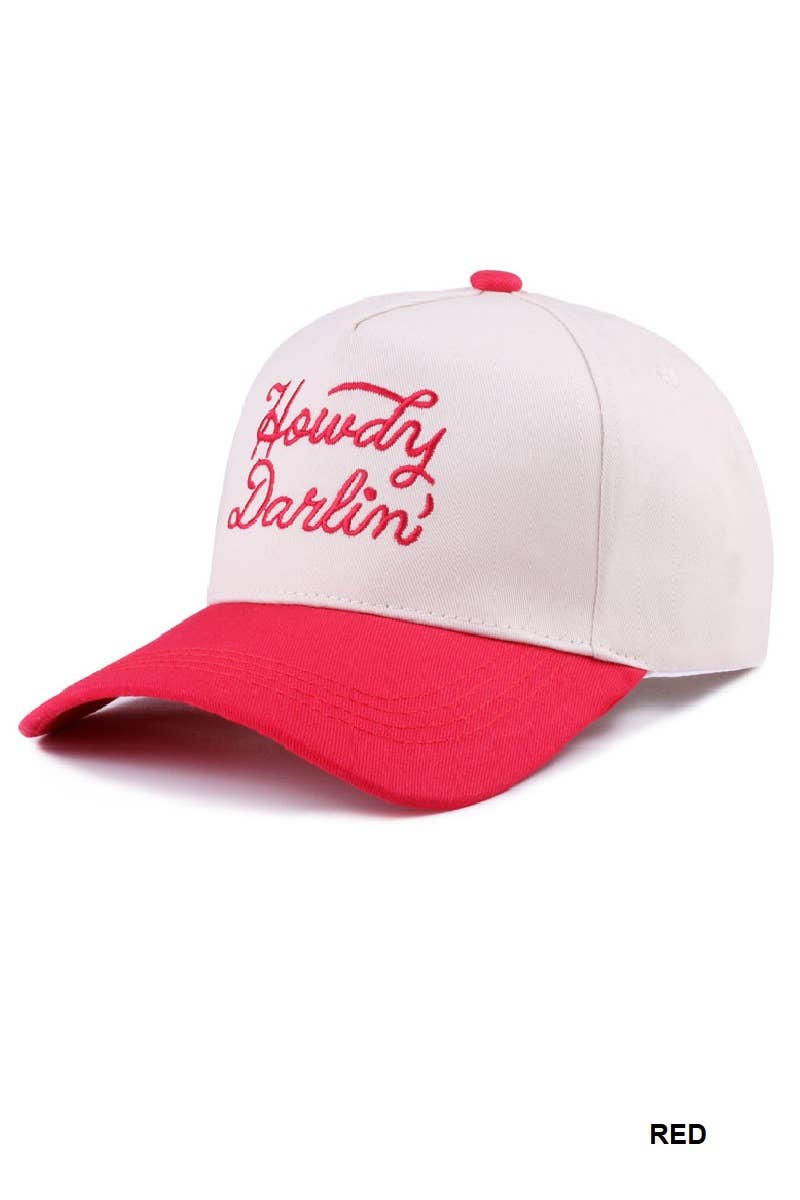 `Two Tone Canvas Baseball Cap - Adalynn Leanne