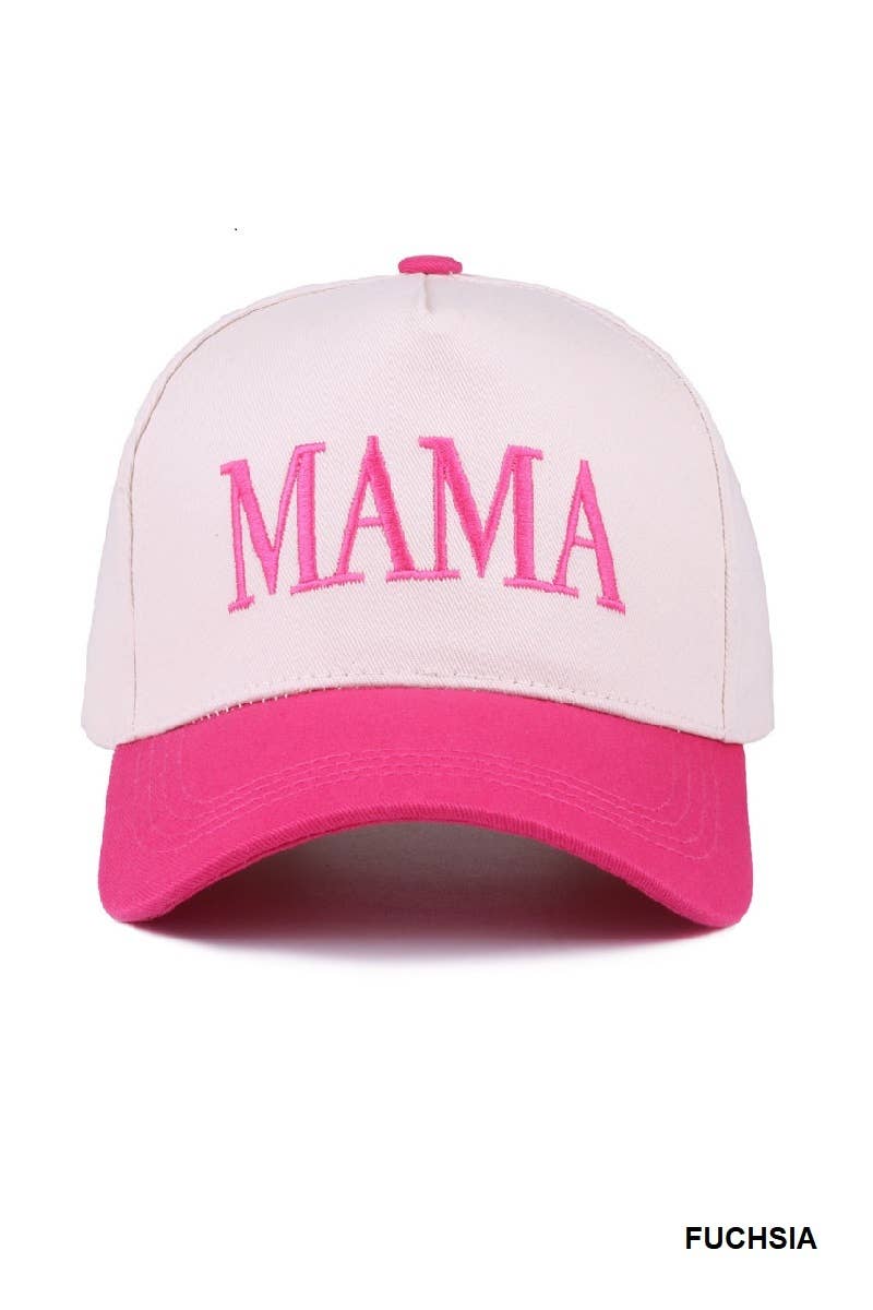 `Two Tone Canvas Baseball Cap - Adalynn Leanne