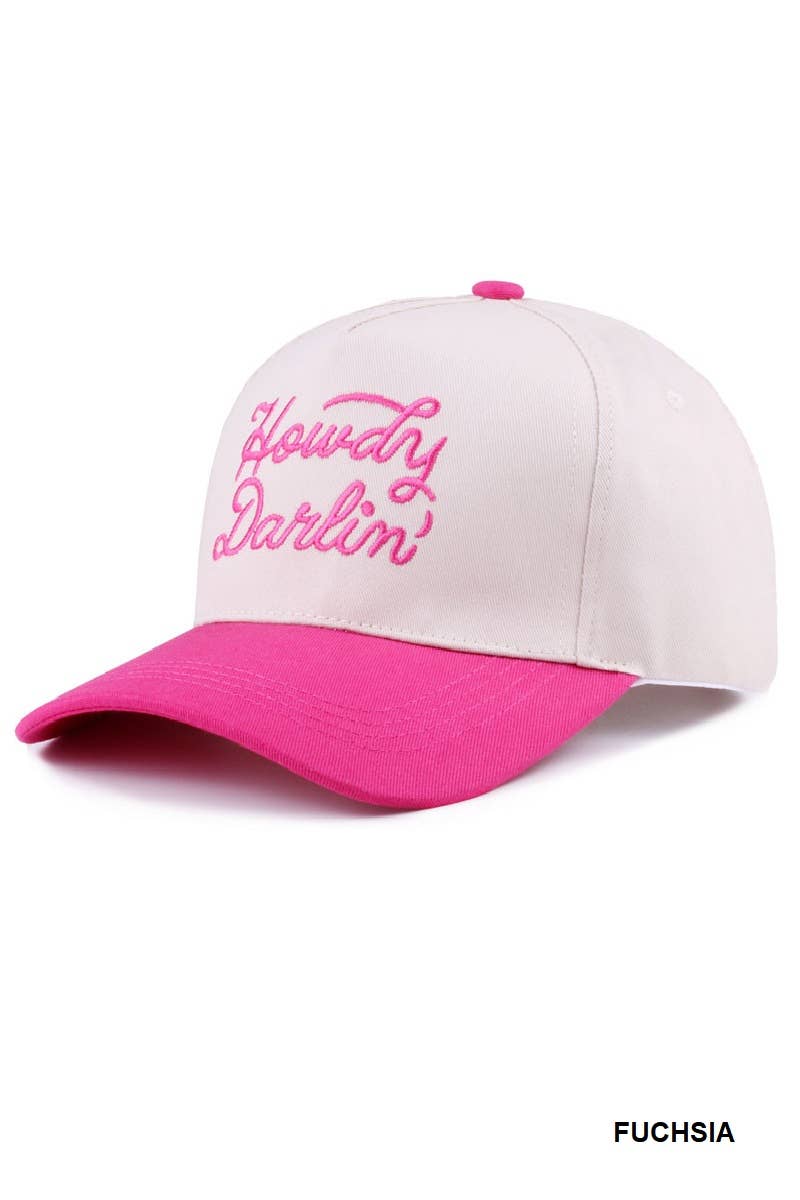 `Two Tone Canvas Baseball Cap - Adalynn Leanne