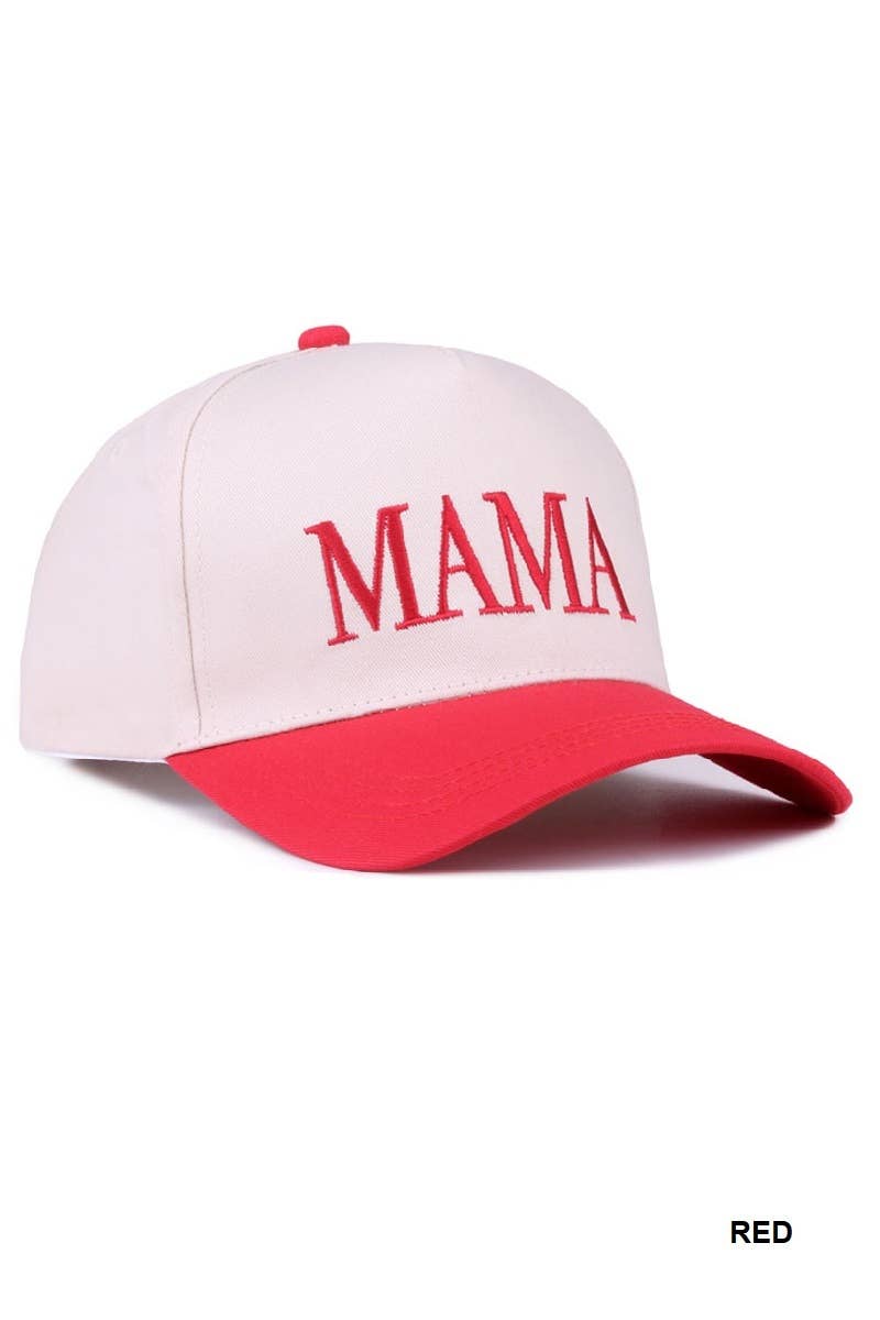 `Two Tone Canvas Baseball Cap - Adalynn Leanne