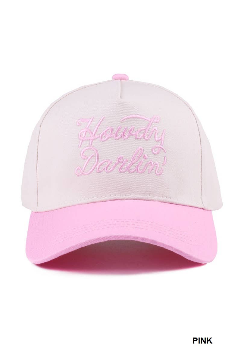 `Two Tone Canvas Baseball Cap - Adalynn Leanne