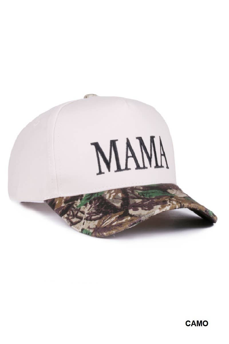 `Two Tone Canvas Baseball Cap - Adalynn Leanne