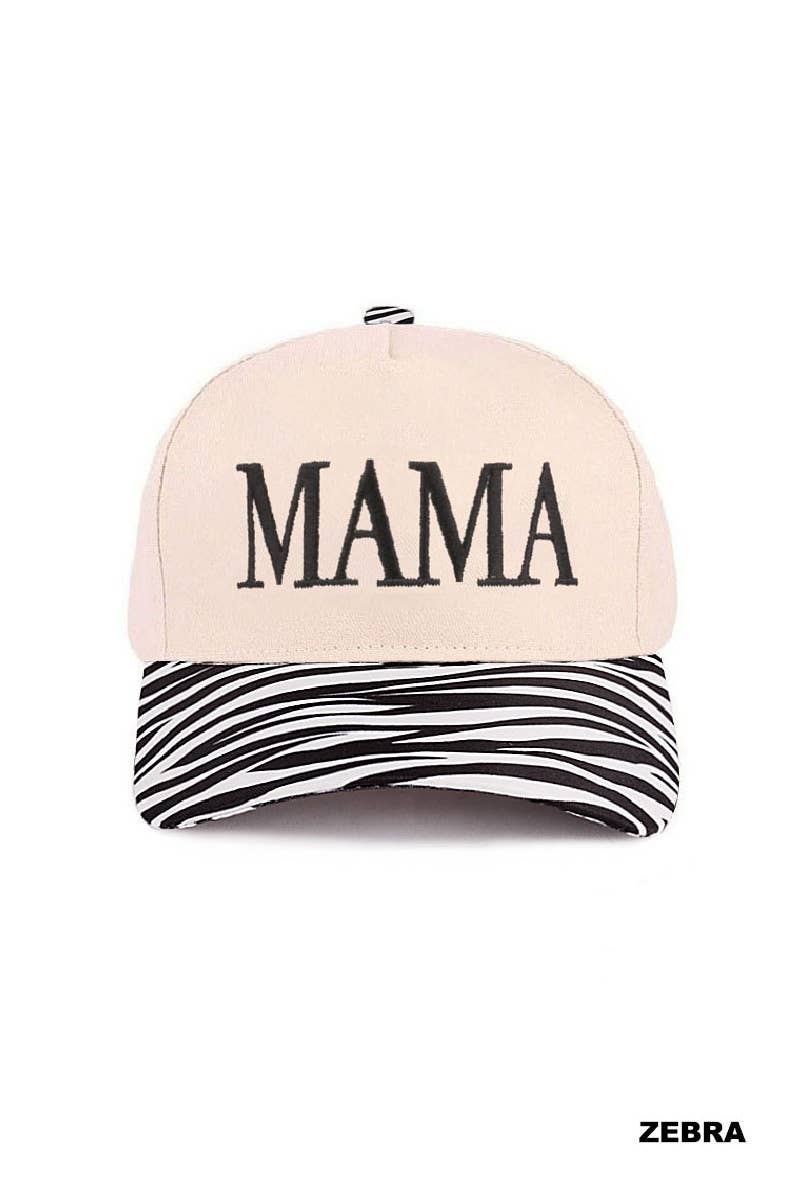 `Two Tone Canvas Baseball Cap - Adalynn Leanne