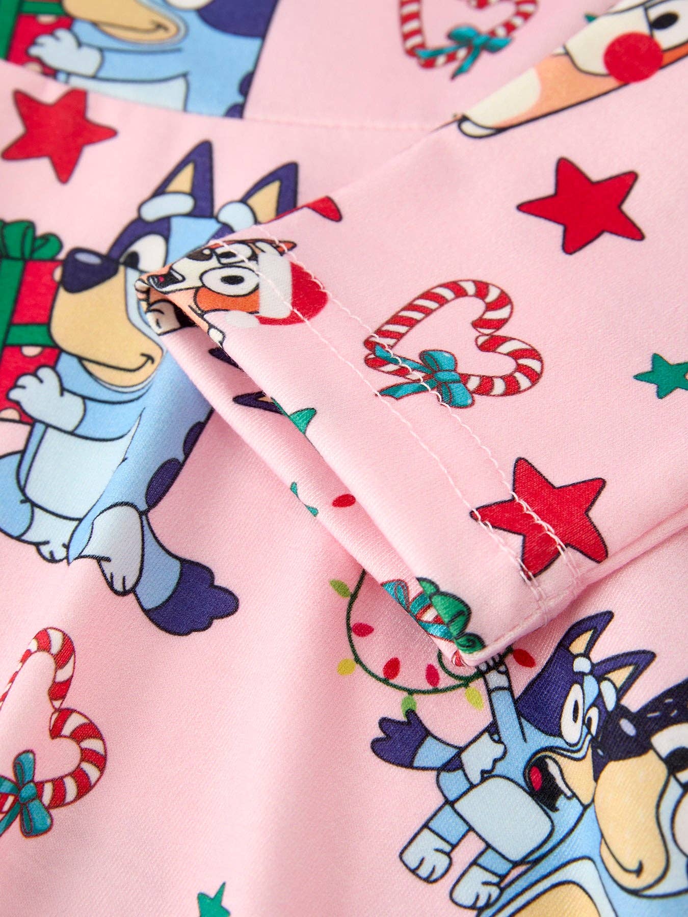 Winter Christmas Print Pink Girls Dress - Adalynn Leanne